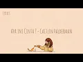 Apa ini cinta - Caitlin Halderman (Lirik)