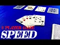 How To Play Speed - Card Games For Two Players