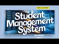 Student Management System using SQL Advanced Queries Part 2