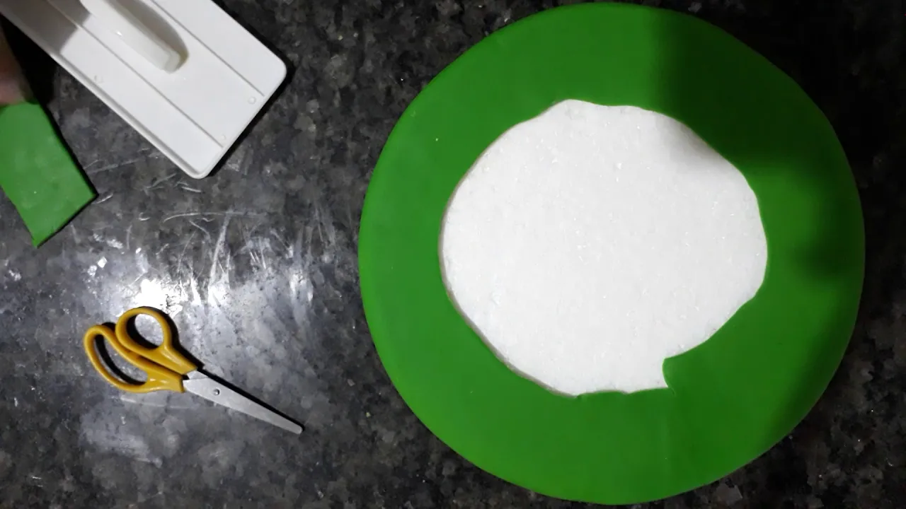 Mermaid Ombré Wave cake tutorial