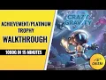 Crazy Gravity - Achievement Platinum Trophy Walkthrough 1000G IN 15 MINUTES