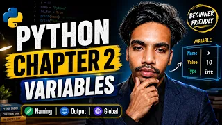 Python Variables Explained Chapter 2 Full Course
