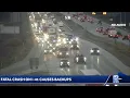 A crash earlier today on I-41 SB at US Highway 145 is causing a backup