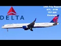 4K Trip Report Delta Air Lines Boeing 757-300 Economy Atlanta ATL to Detroit DTW
