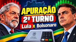 ELEIÇÕES 2026 - APURAÇÃO SEGUNDO TURNO LULA X BOLSONARO