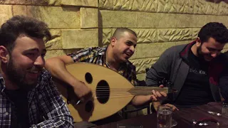 اخر ما غنى حسين حوراني محمد هدي حالك جلسة بيت حمية 