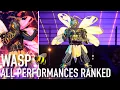 Download Lagu All Wasp Performances Ranked (The masked singer US)