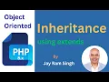 Part 16 OOP Object Oriented Programming in PHP Inheritance in PHP