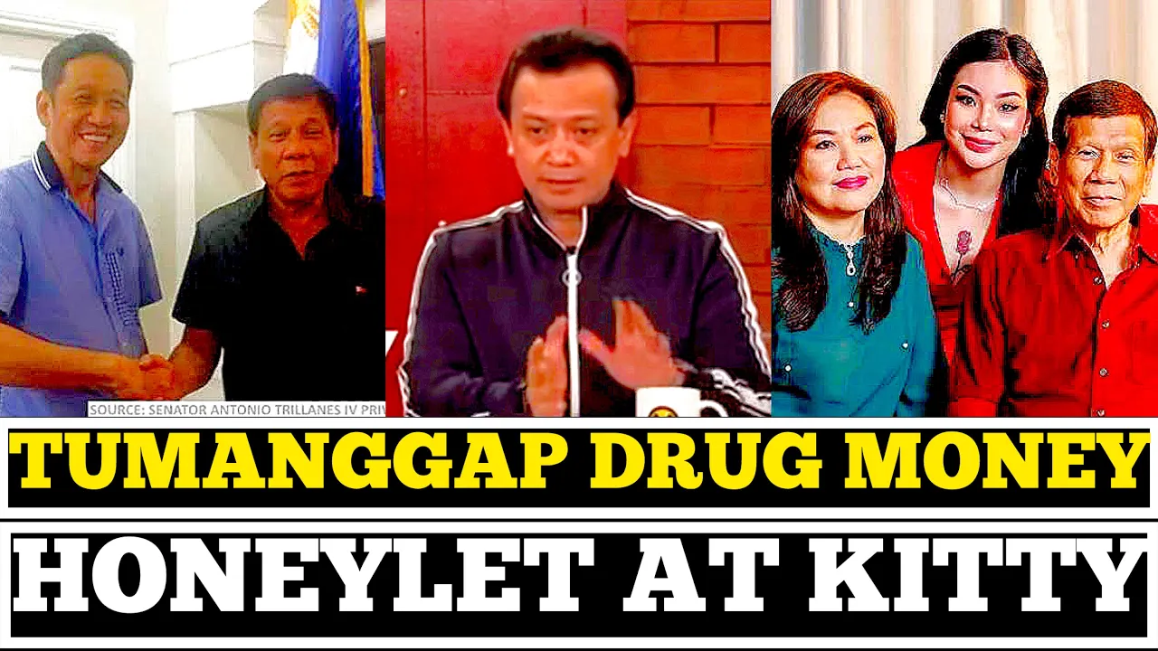 Outline Video HALA! KITTY DUTERTE AT HONEYLET TUMANGGAP DAW NG PERA MULA KAY SAMMY UY? AYON KAY TRILLANES!