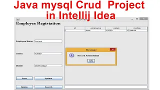 Build Your FIRST Java MySQL CRUD Project in IntelliJ IDEA Today