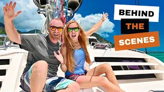 Living full time on a 47ft SAILING CATAMARAN | Your questions answered [Ep150 RED SEAS]