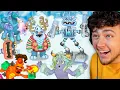 Cold Island Playthrough in My Singing Monsters