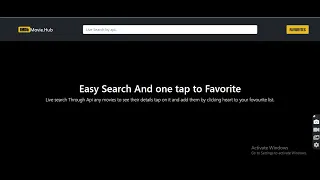 Imdb Clone using Js Vanilla