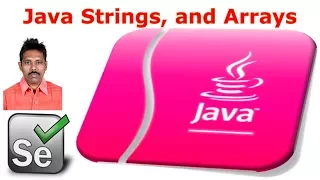 Selenium Tutorial For Beginners 12 Java Strings and Arrays G C Reddy
