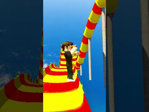 Roblox Noob And Roblox Pro Cow Water Slide