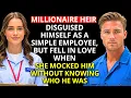 Download Lagu Billionaire HEIR disguised himself as a simple EMPLOYEE, but FELL IN LOVE when she mocked him...