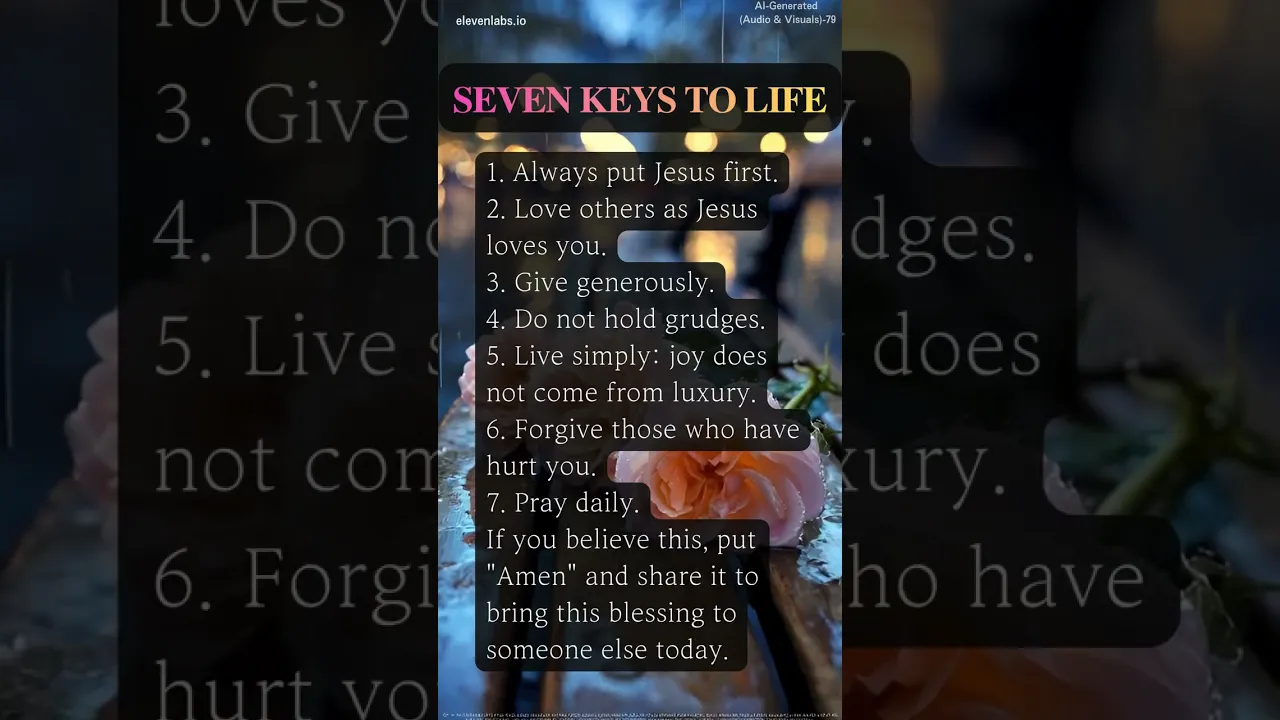 Seven Keys to Life