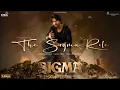 SIGMA -  Title Song | Jason Sanjay | Sundeep Kishan | Thaman S | Subaskaran | Lyca Productions