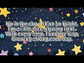 I Am A Little Star  -  LYRICS