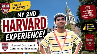 I Went to HARVARD UNIVERSITY Again! | My 2nd Pre-College Summer Program Experience