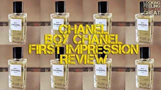 Boy Chanel Review - First Impressions FRAGRANCE REVIEW