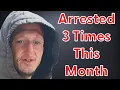 Daniel Larson Gets Arrested For The 3rd Time This Month