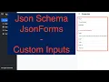 Custom renderers in JsonSchema JsonForms