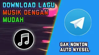 download lagu dari telegram dengan mudah