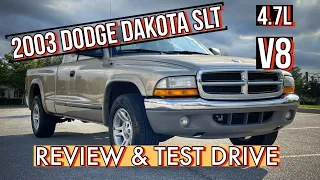 2003 Dodge Dakota SLT 4 7L V8 Review Test Drive