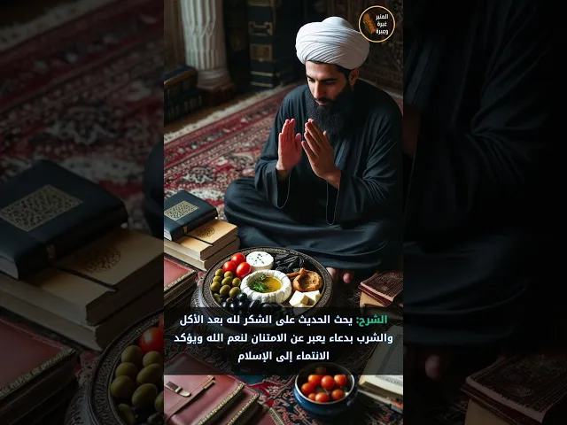 ⁣الشكر بعد تناول الطعام   #المنبر_عَبرة_وعِبرة #اكسبلور #عيون_اخبار_الرضا #الشيخ_الصدوق #مشهد_المقدسة