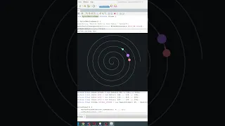 Planets Spiral Animation in Java Swing Creative Motion Path