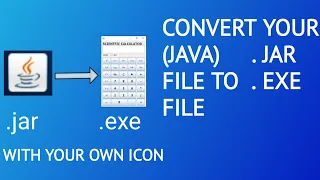 How to convert jar file to exe with your own icon Tech Projects
