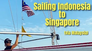 Sailing from Borneo to Belitung | Exploring a UNESCO Global Geopark & Facing Ocean Storms Ep 232