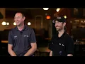 The Gourmet Pizza Shoppe meet the Owners