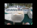 Pontoon Boat Upholstery Repair