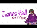 Joanns Haul Yarn Fleece Unboxing