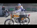 JORDAN KAPLAN ON THE 1971 HONDA CB100