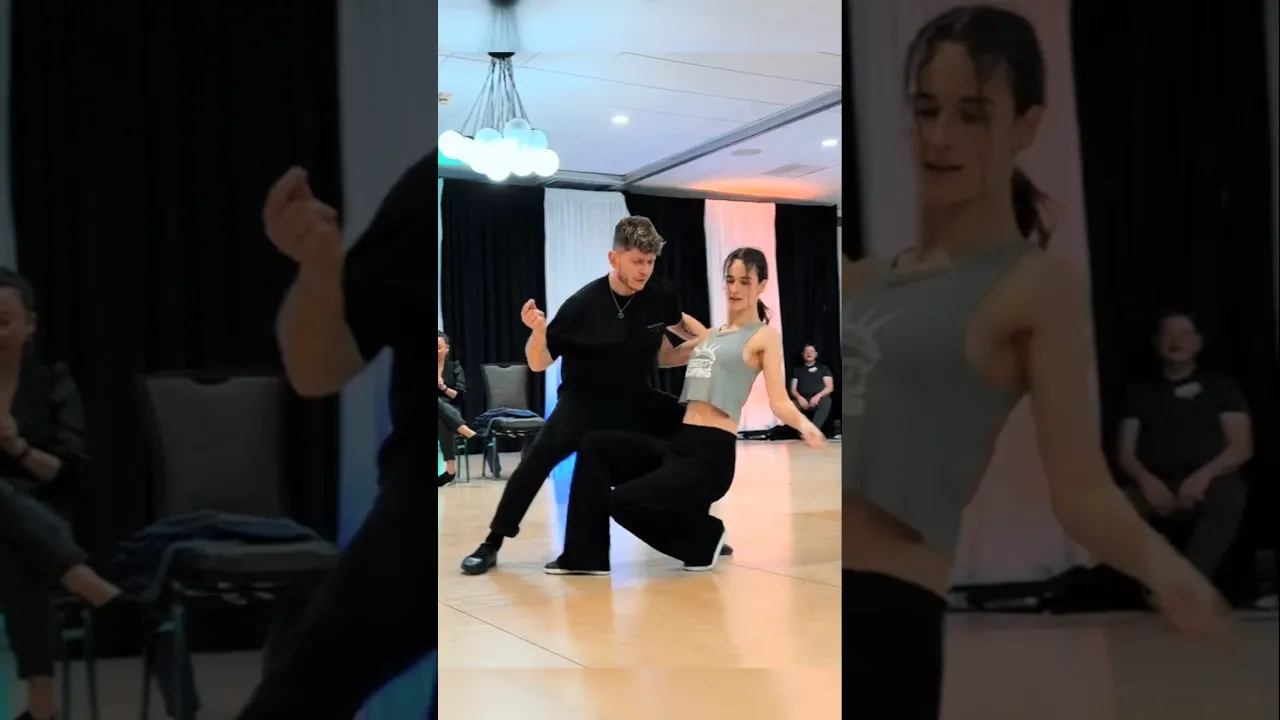 Jamming to Whitney Houston 🤩 #improv #westcoastswing #whitneyhouston