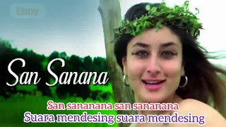 san sanana ost asokha lirik penerjemah indo