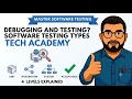 Chap 1 Lecture 9 - What is the Difference Between Debugging and Testing Software Testing Types