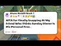 AITA For Finally Snapping At My Friend Who Thinks Sunday Dinner Is His Personal Free