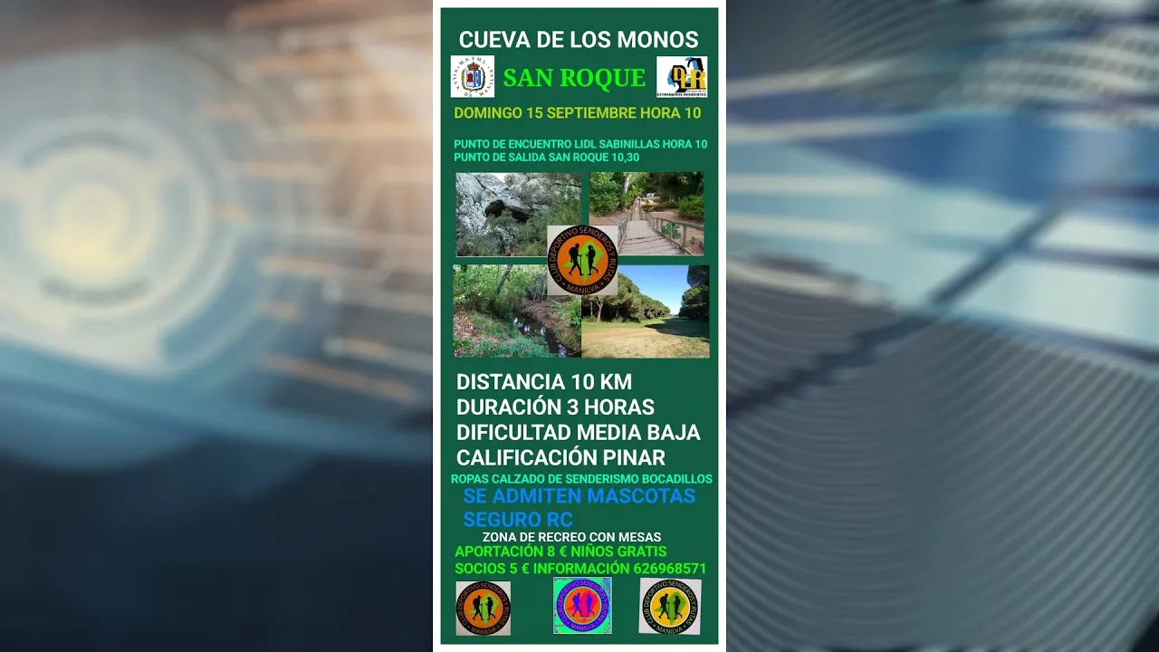 Ruta en Pinar del Rey