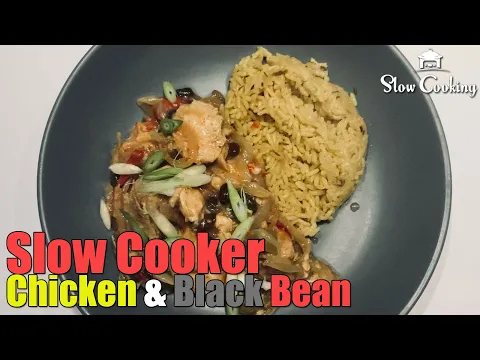 Slow Cooker Chicken and Black Bean