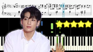 Download BTS JUNGKOOK (방탄소년단 정국) - Still With You 《Piano Tutorial》 ★★★★★ MP3