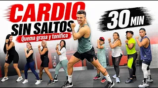 🔥🏠CARDIO Sin SALTOS Para Perder Peso Rápido CARDIO Sin IMPACTO 30 Minutos
