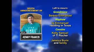 Kenny Francis Long Obituary