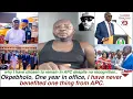 Lagu why I have chosen to remain in APC despite no recognition.., After Okpebholo, One year in office,
