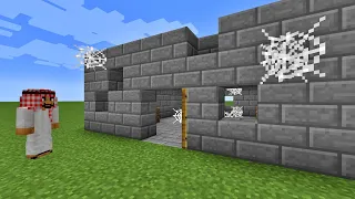 فلم ماين كرافت سكنت في البيت المهجور بسبب 