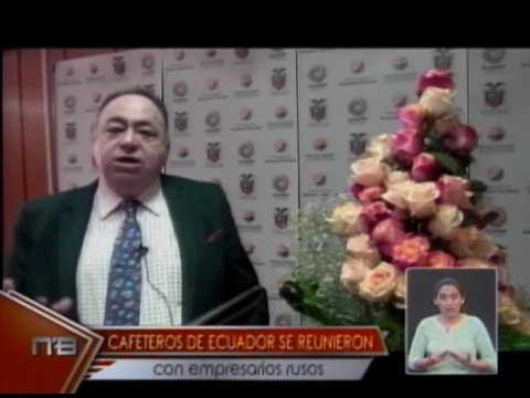 Cafeteros de Ecuador se reunieron con empresarios rusos