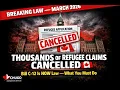 Canada Bill C-12 Is NOW LAW Thousands of Refugee Claims CANCELLED What You Must Do Immediately
